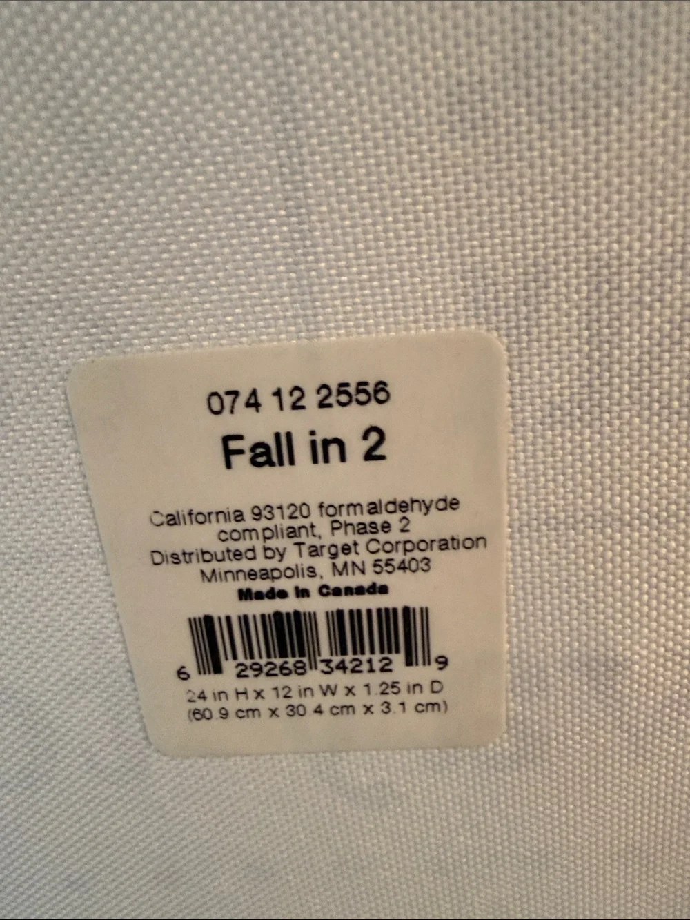 Fall in Love Inspirational Wall Sign - White and Black
